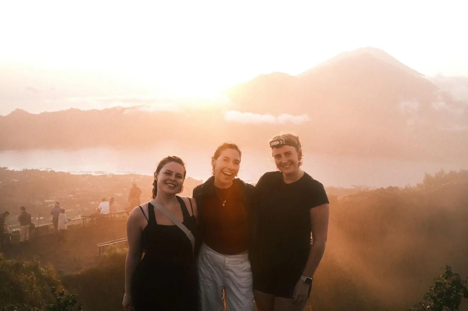 Founders at sunrise during the Driven Young Founders Retreat